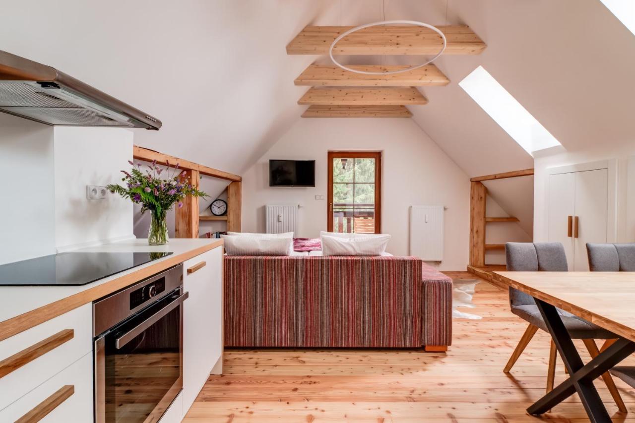 Ski, Hike & Bike Apartman Rokytnice Nad Jizerou Bagian luar foto